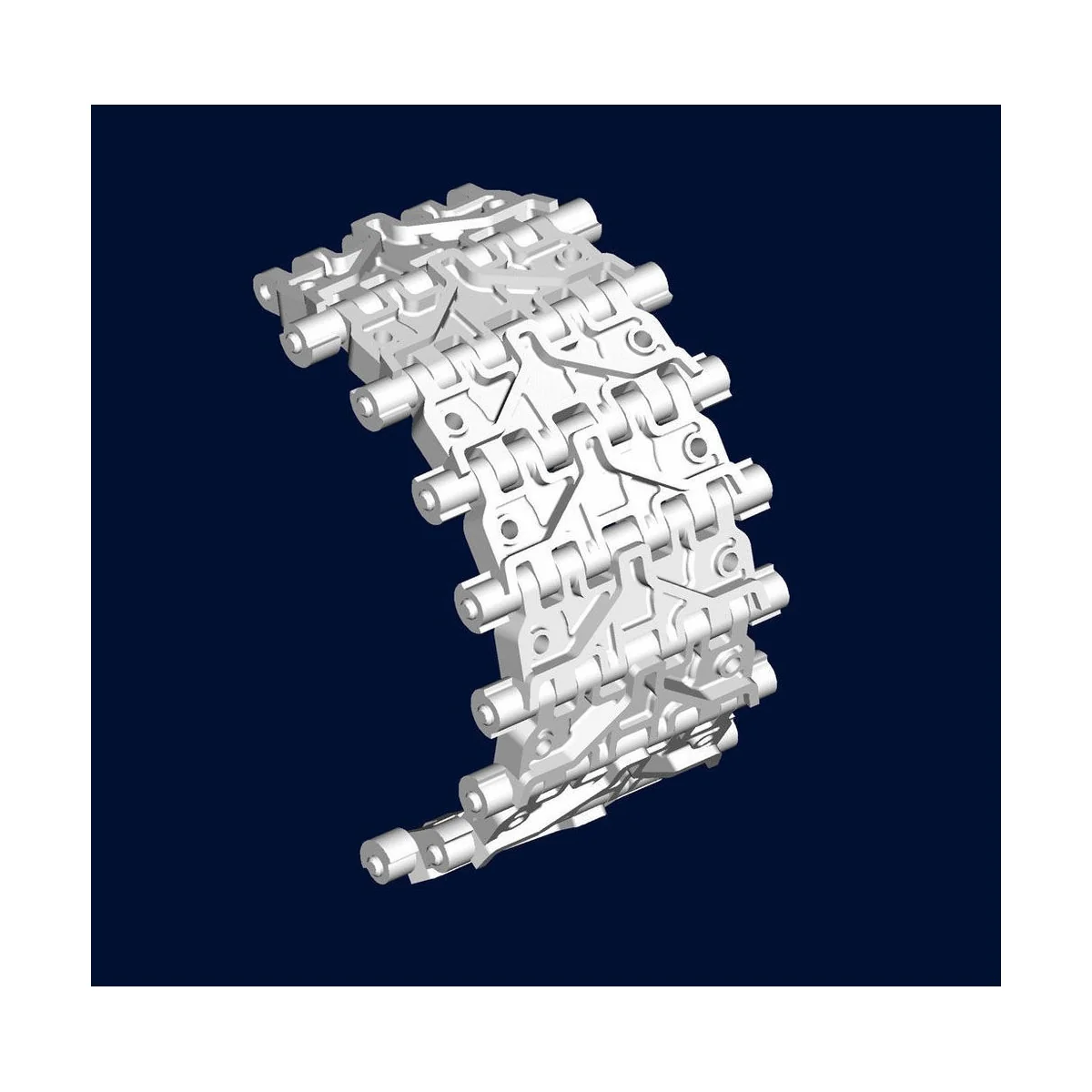 Russ.2S1 Self-prop.How.Workable TrackLin - Trumpeter 02060