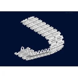 Workable Track links for T80, S19 Self-prope - Trumpeter 02063