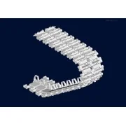 Workable Track links for T80, S19 Self-prope - Trumpeter 02063