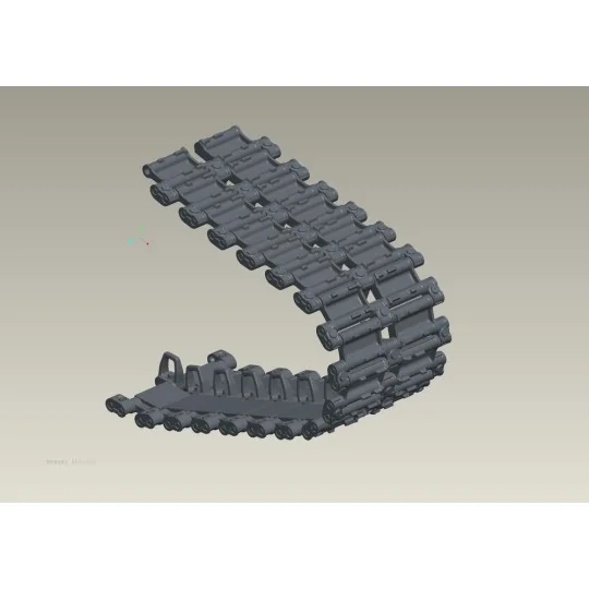 Workable Track Links f.Russian T-90 MBT, 1/35 - Trumpeter 02064 Workable Track Links f.Russian T-90 MBT, 1/35 - Trumpeter 02064