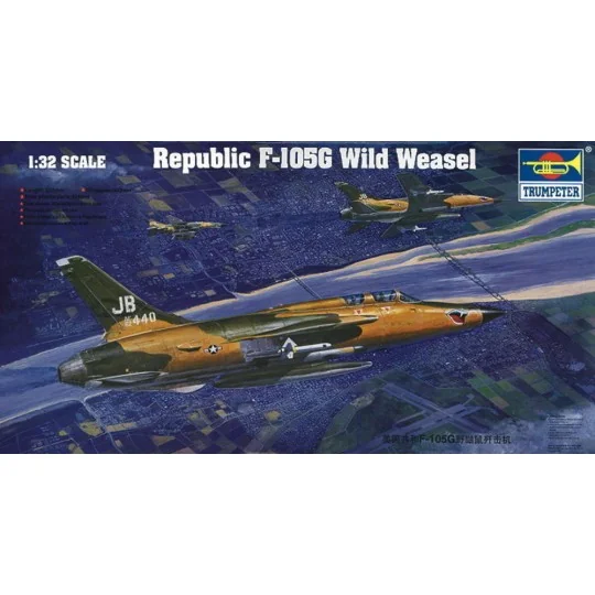 Republic F-105 G Wild Weasel - Trumpeter 02202