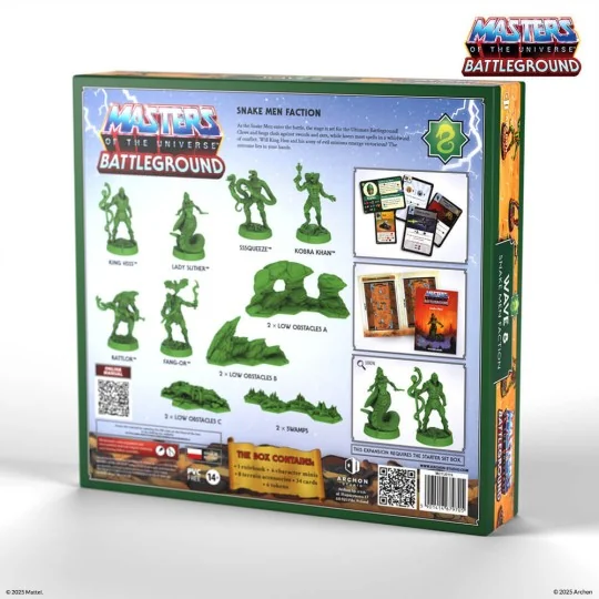 MOTU: BATTLEGROUND Wave 8 - Snake Men Faction (EN) - Archon Studio ...