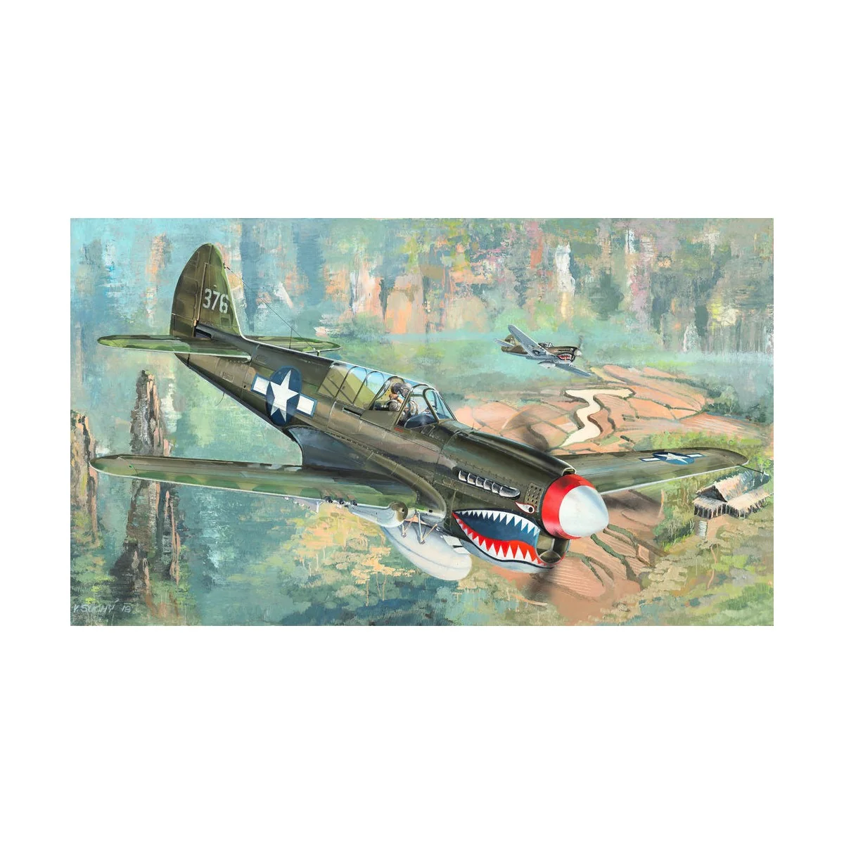 P-40N War Hawk - Trumpeter 02212