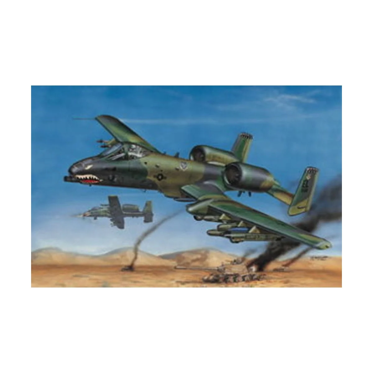 Fairchild A-10 A Thunderbolt II - Trumpeter 02214