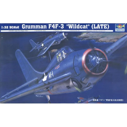 Grumman F4F-3 ''Wildcat'' (late), 1/32 - Trumpeter 02225
