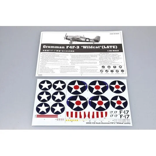 Grumman F4F-3 ''Wildcat'' (late), 1/32 - Trumpeter 02225