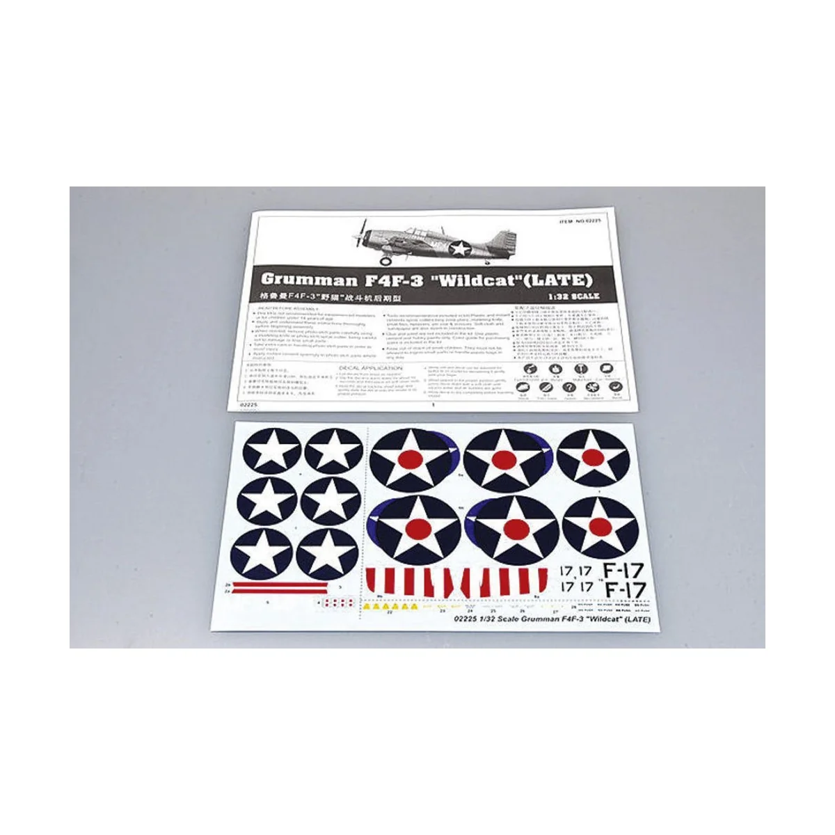 Grumman F4F-3 ''Wildcat'' (late), 1/32 - Trumpeter 02225