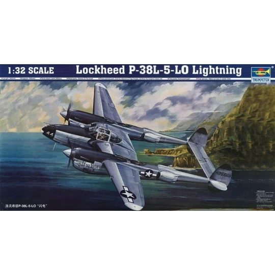 Lockheed P-38 L-5-LO Lightning, 1/32 - Trumpeter 02227 Lockheed P-38 L-5-LO Lightning, 1/32 - Trumpeter 02227