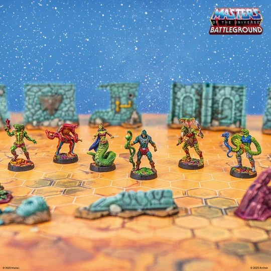 MOTU: BATTLEGROUND Wave 8 - Snake Men Faction (IT) - Archon Studio ...