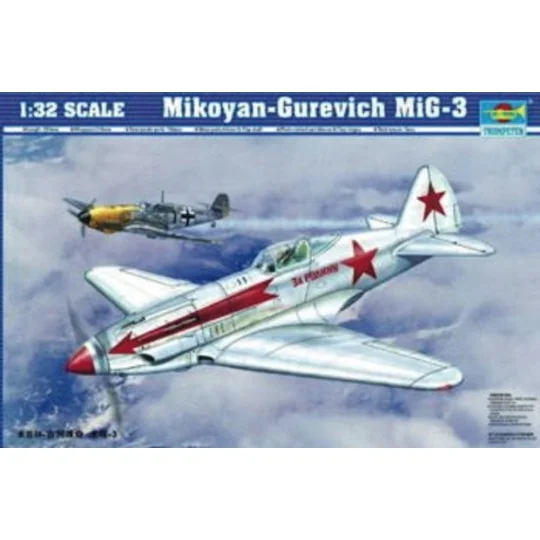 Mikoyan-Gurevich MiG-3, 1/32 - Trumpeter 02230 Mikoyan-Gurevich MiG-3, 1/32 - Trumpeter 02230