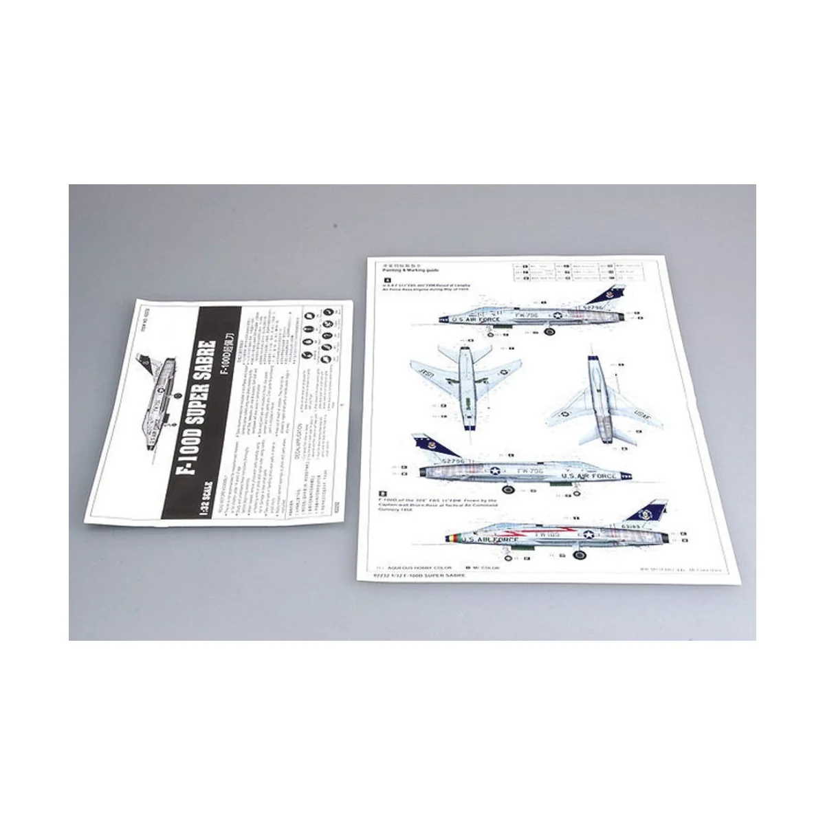North American F-100D Super Sabre - Trumpeter 02232