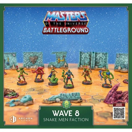 MOTU: BATTLEGROUND Wave 8 - Snake Men Faction (ES) - Archon Studio ...