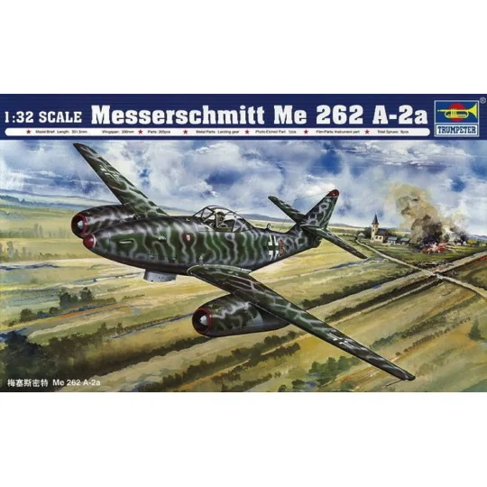 Messerschmitt Me 262 A-2a, 1/32 - Trumpeter 02236 Messerschmitt Me 262 A-2a, 1/32 - Trumpeter 02236