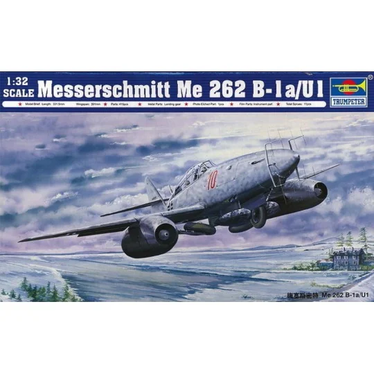 Messerschmitt Me-262 B-1a/U1 - Trumpeter 02237