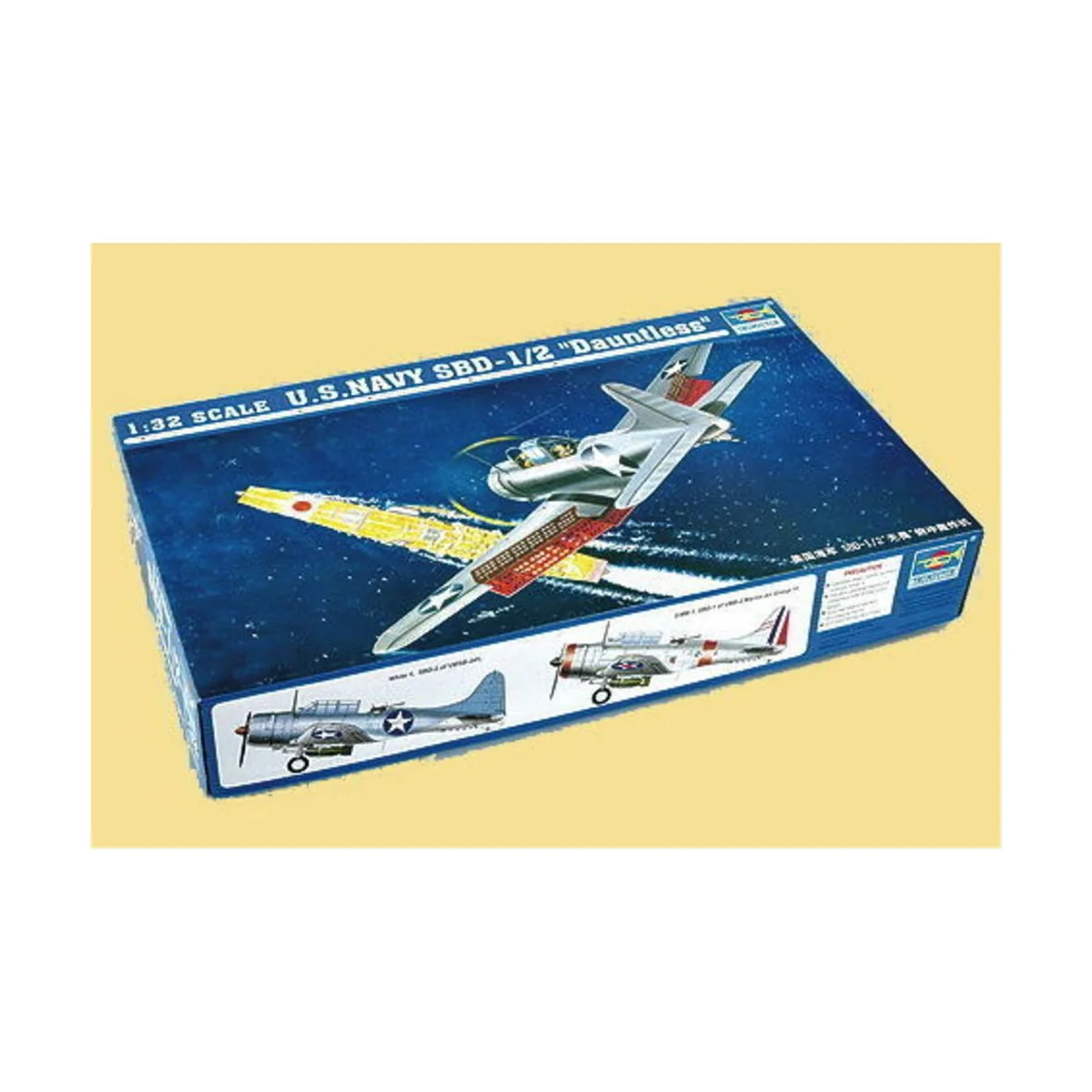 SBD-1/2 Dauntless US Navy, 1/32 - Trumpeter 02241