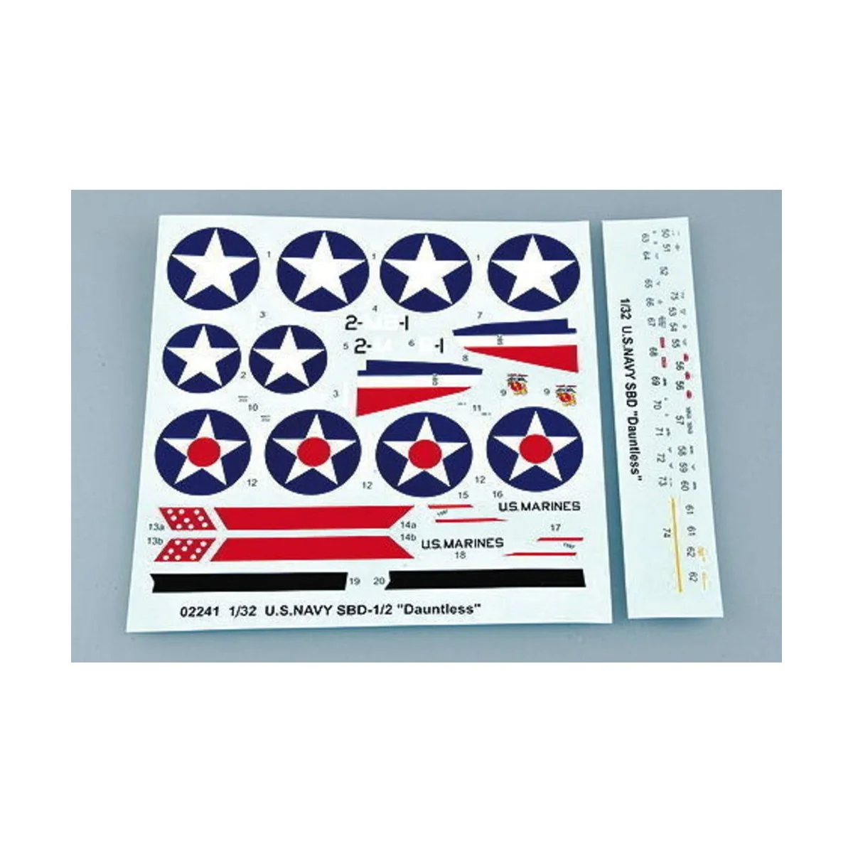 SBD-1/2 Dauntless US Navy, 1/32 - Trumpeter 02241