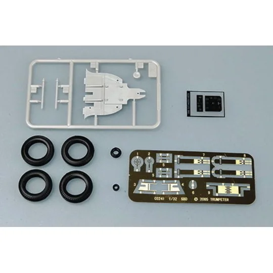 SBD-3/4/A-24A Dauntless US Navy, 1/32 - Trumpeter 02242 SBD-3/4/A-24A Dauntless US Navy, 1/32 - Trumpeter 02242