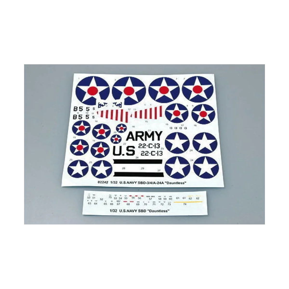 SBD-3/4/A-24A Dauntless US Navy, 1/32 - Trumpeter 02242 SBD-3/4/A-24A Dauntless US Navy, 1/32 - Trumpeter 02242