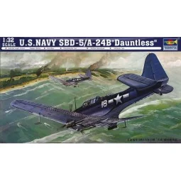 SBD-5/A-24B Dauntless US Navy, 1/32 - Trumpeter 02243