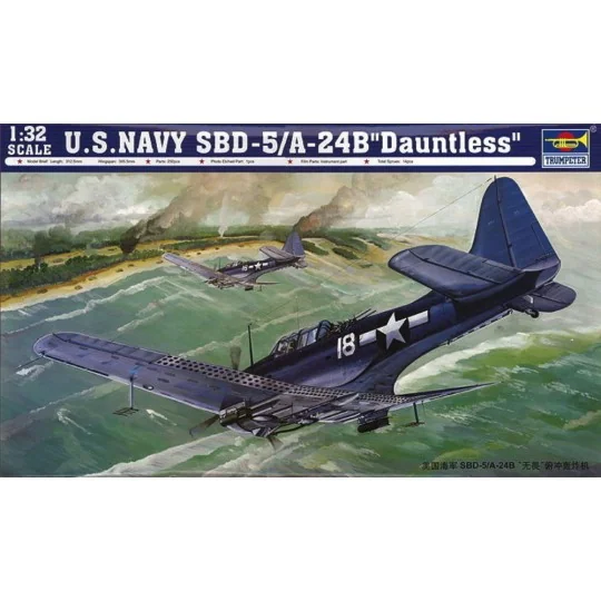 SBD-5/A-24B Dauntless US Navy, 1/32 - Trumpeter 02243 SBD-5/A-24B Dauntless US Navy, 1/32 - Trumpeter 02243