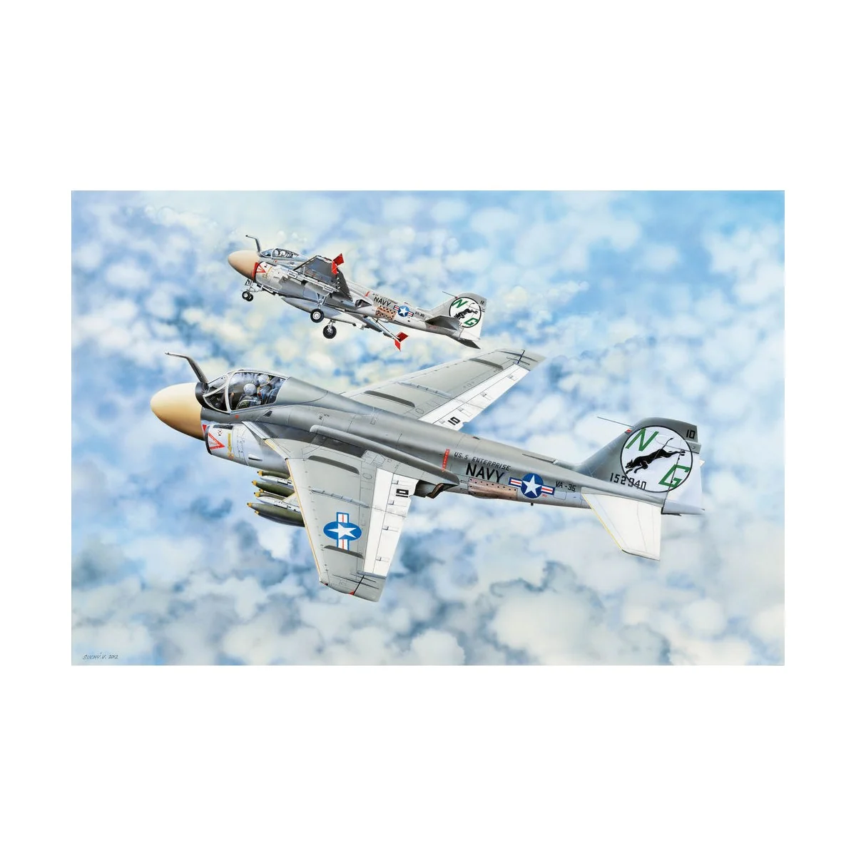 A-6A "Intruder", 1/32 - Trumpeter 02249 A-6A "Intruder", 1/32 - Trumpeter 02249