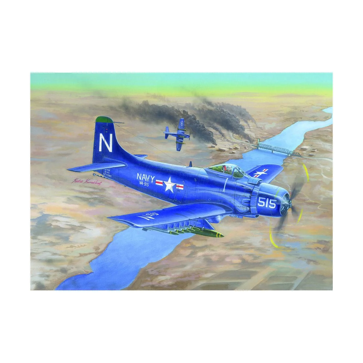 A-1D AD-4 Skyraider - Trumpeter 02252