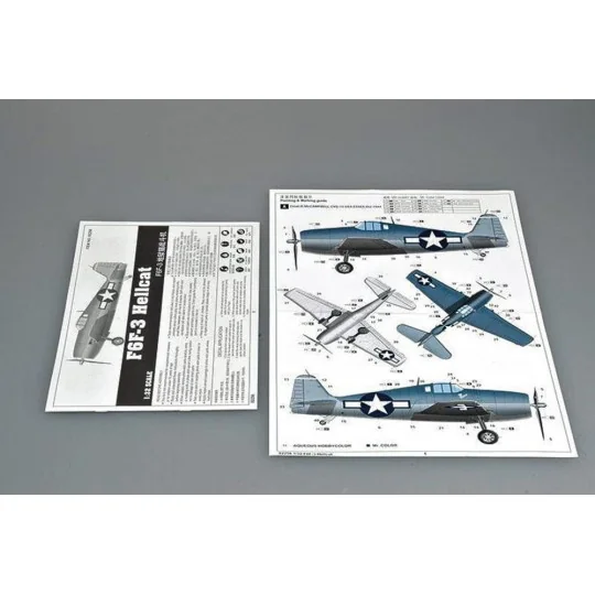 Hellcat F6F 3, 1/32 - Trumpeter 02256