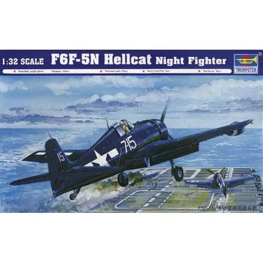 F6F-5N ''Hellcat'', 1/32 - Trumpeter 02259 F6F-5N ''Hellcat'', 1/32 - Trumpeter 02259