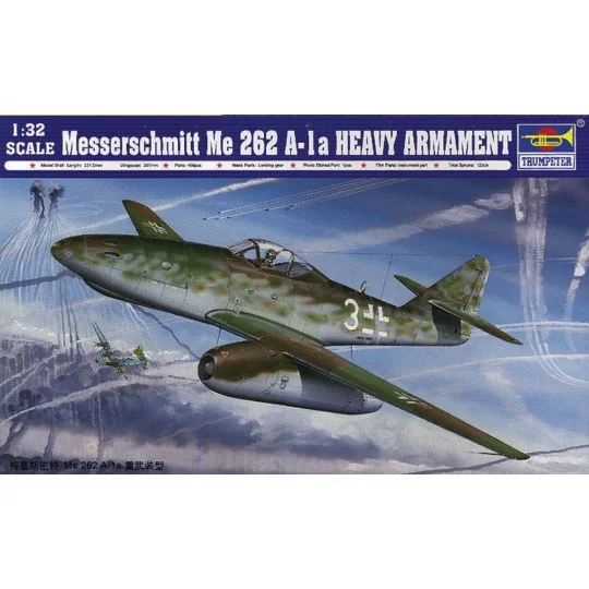 Messerschmitt Me 262 A-1a Heavy Armament (with R4M Rocket), 1/32 - ...