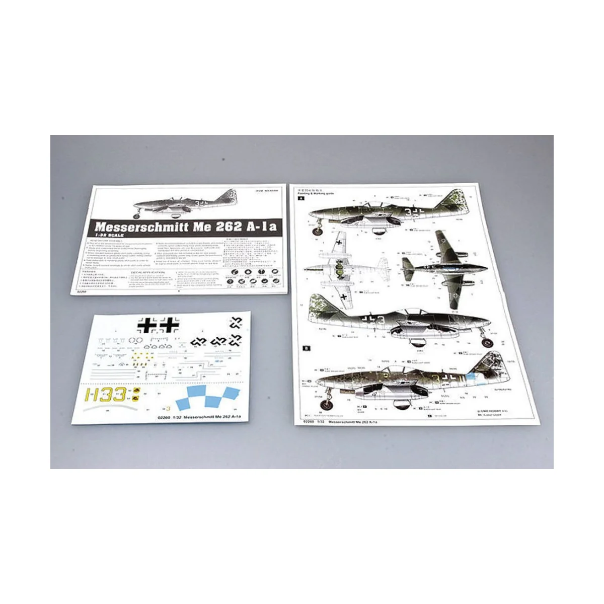 Messerschmitt Me 262 A-1a Heavy Armament (with R4M Rocket), 1/32 - ...