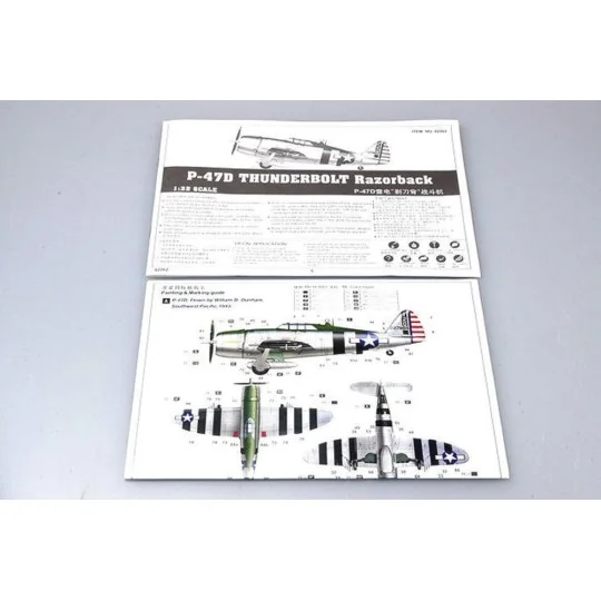 P-47D Razorback Fighter, 1/32 - Trumpeter 02262 P-47D Razorback Fighter, 1/32 - Trumpeter 02262