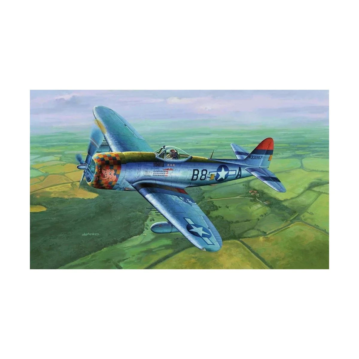 P-47D-30 Thunderbolt ''Dorsal Fin'', 1/32 - Trumpeter 02264