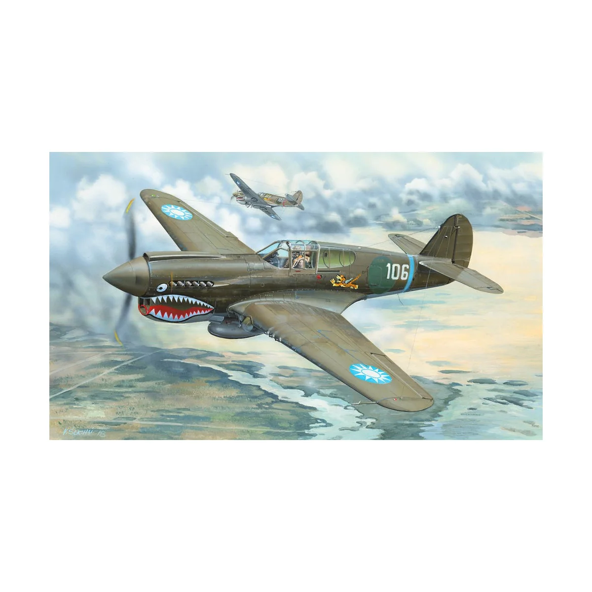 P-40E War Hawk - Trumpeter 02269