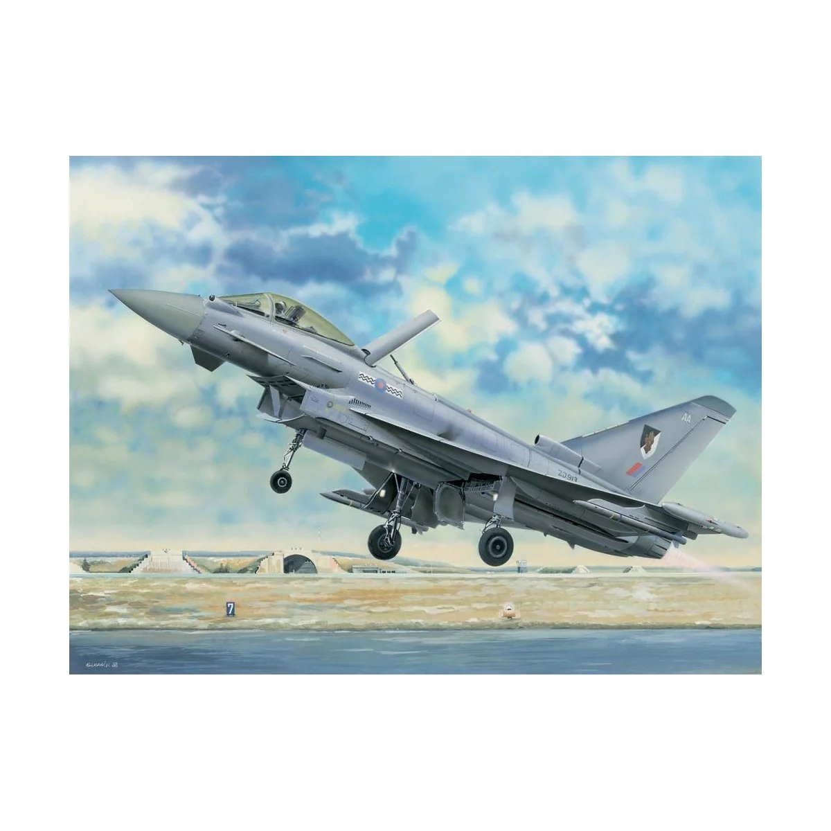 EF-2000 Eurofighter Typhoon - Trumpeter 02278