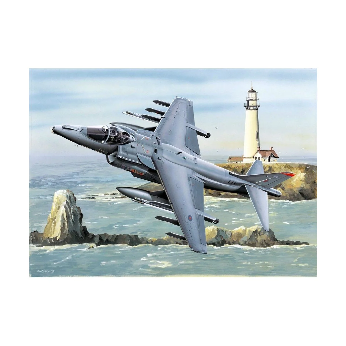 RAF Harrier GR.MK7, 1/32 - Trumpeter 02287 RAF Harrier GR.MK7, 1/32 - Trumpeter 02287