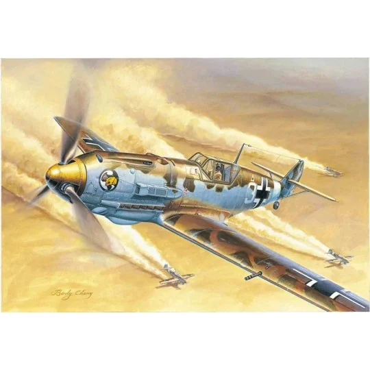 Messerschmitt Bf 109E-4/Trop, 1/32 - Trumpeter 02290