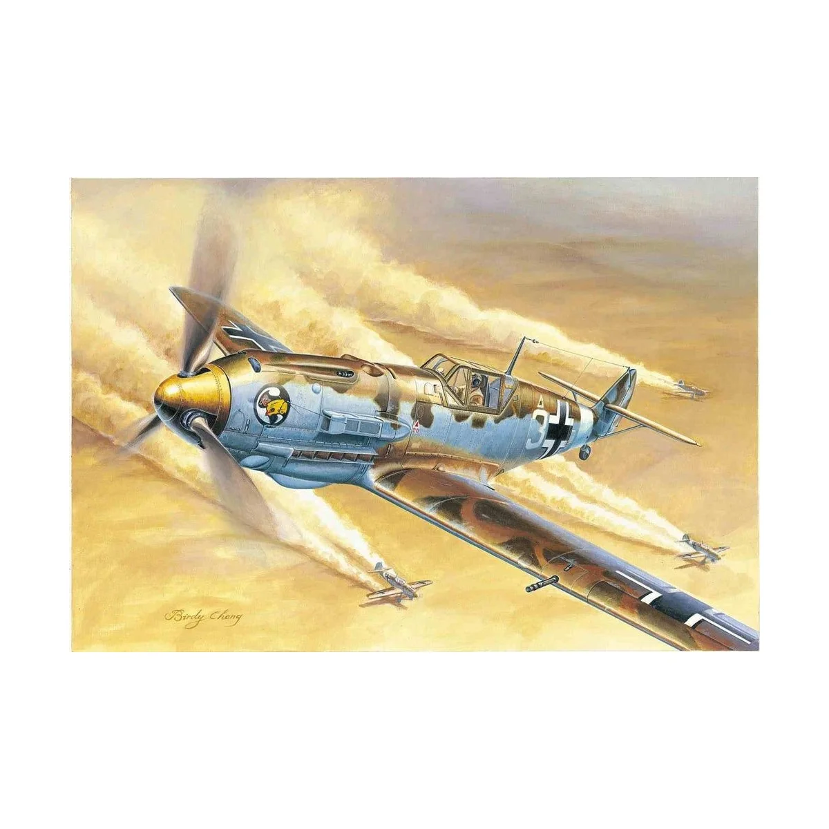 Messerschmitt Bf 109E-4/Trop - Trumpeter 02290