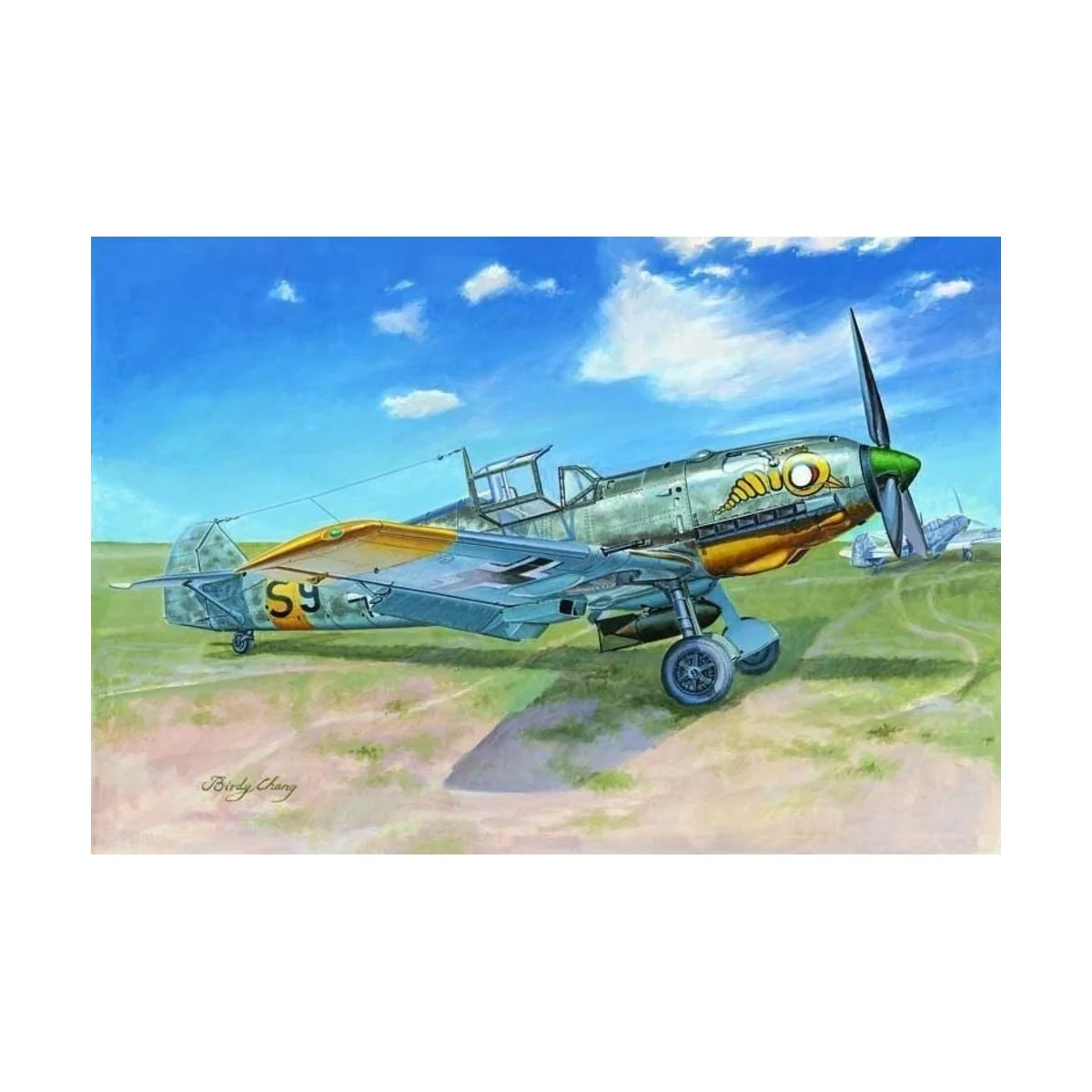 Messerschmitt Bf 109E-7, 1/32 - Trumpeter 02291