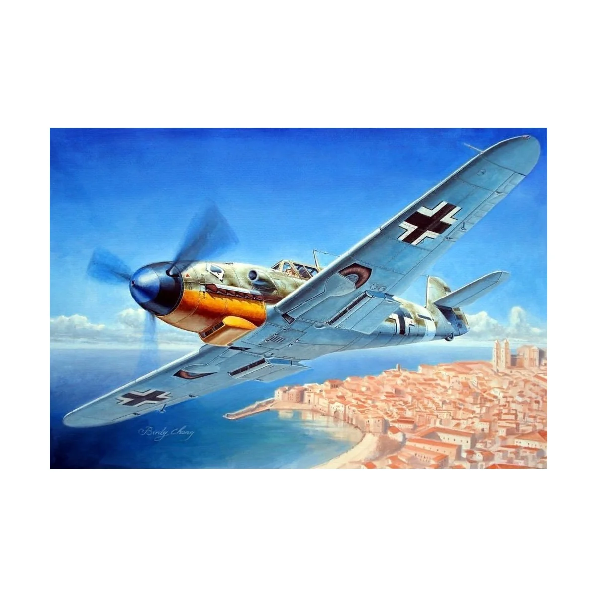 Messerschmitt Bf 109F-4 - Trumpeter 02292