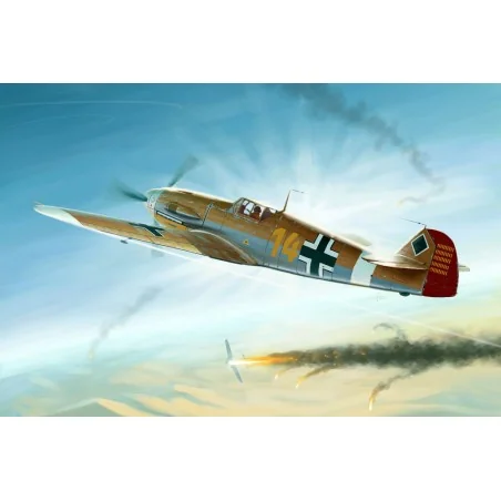 Messerschmitt Bf109F-4/Trop, 1/32 - Trumpeter 02293