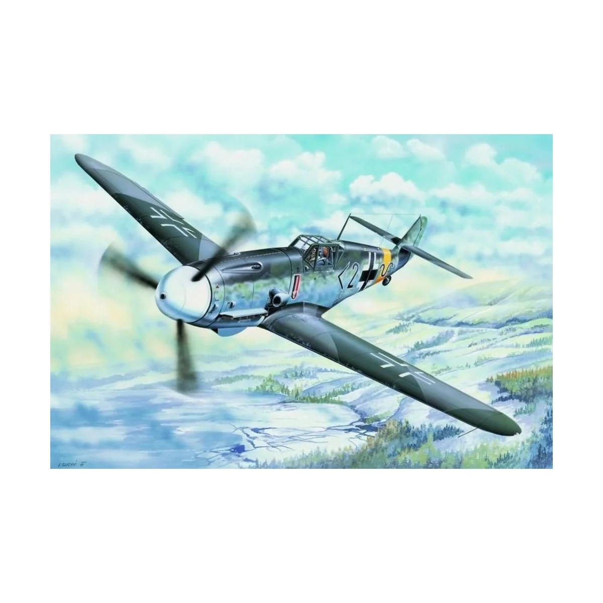 Messerschmitt Bf 109G-2 - Trumpeter 02294