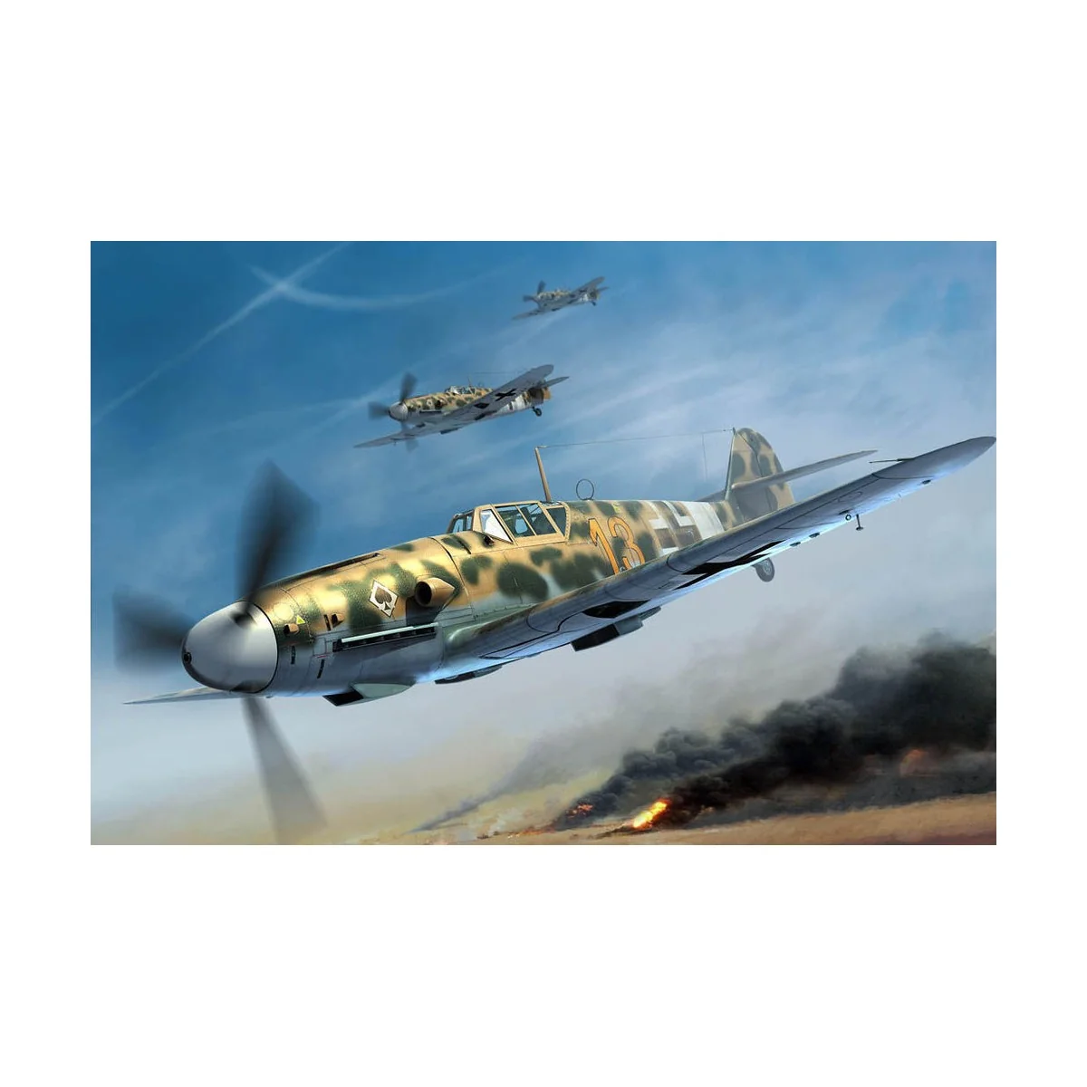 Messerschmitt Bf 109G-2/Trop, 1/32 - Trumpeter 02295