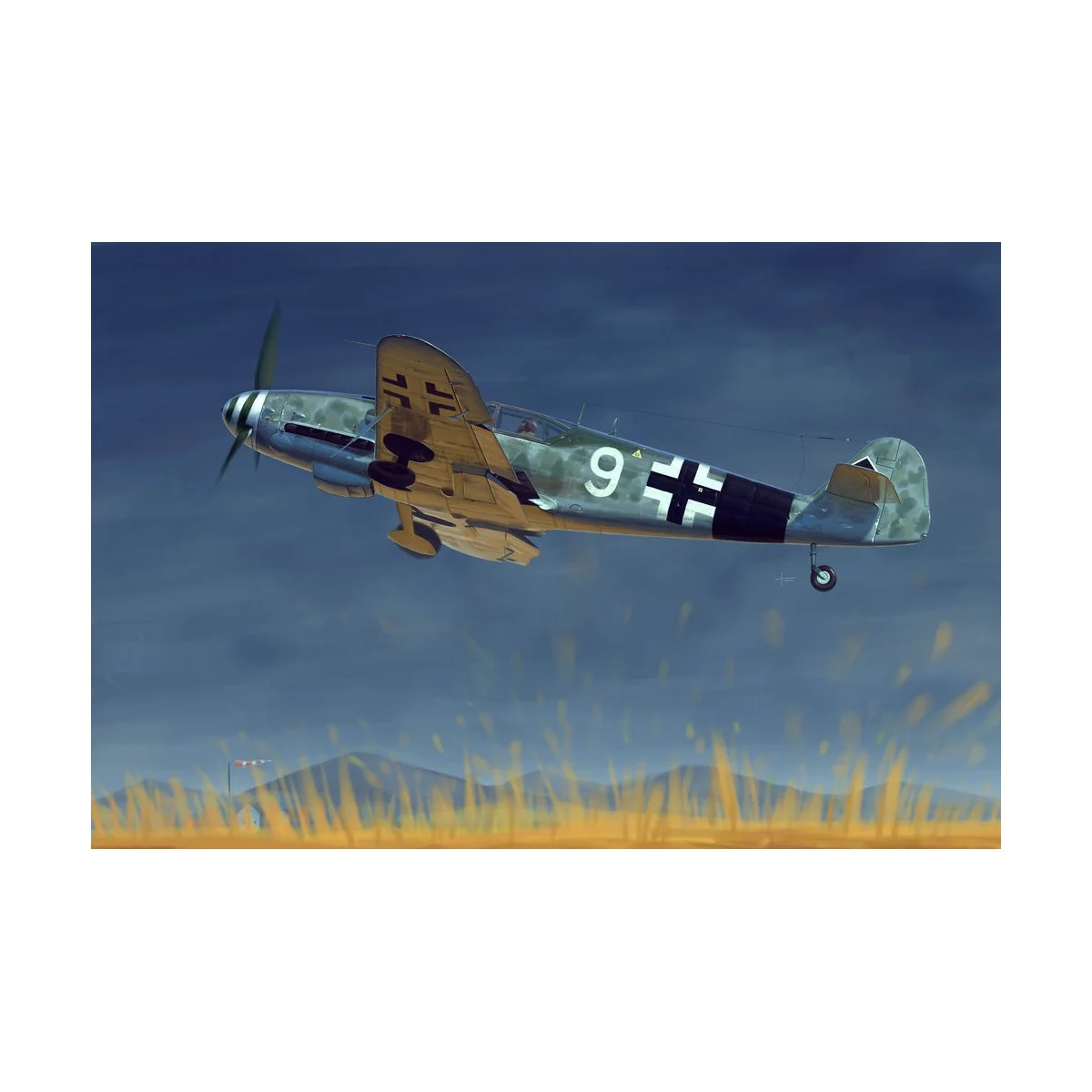 Messerschmidt Static Aircraft - Trumpeter 02298