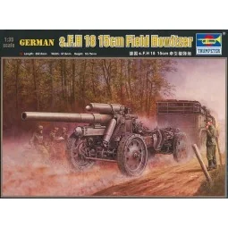 German 15cm s.FH 18 Field Howitzer - Trumpeter 02304
