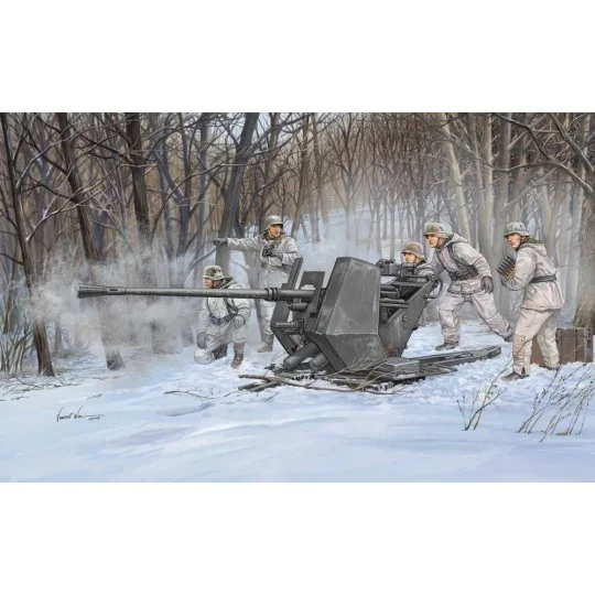 FLAK 37 (German 3.7cm anti-aircraft gun), 1/35 - Trumpeter 02310