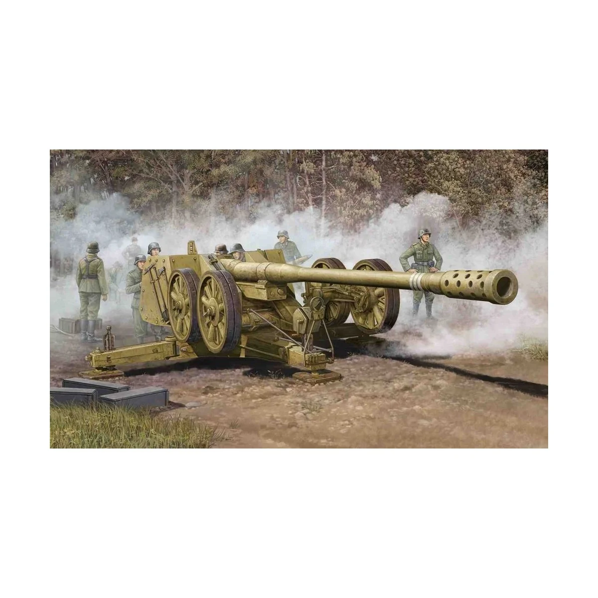 German 128mm Pak44 (Rhien), 1/35 - Trumpeter 02312 German 128mm Pak44 (Rhien), 1/35 - Trumpeter 02312