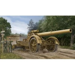 German 21cm Morser 18 Heavy Artillery - Trumpeter 02314