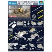 German 128mm Pak44 (Krupp), 1/35 - Trumpeter 02317 German 128mm Pak44 (Krupp), 1/35 - Trumpeter 02317