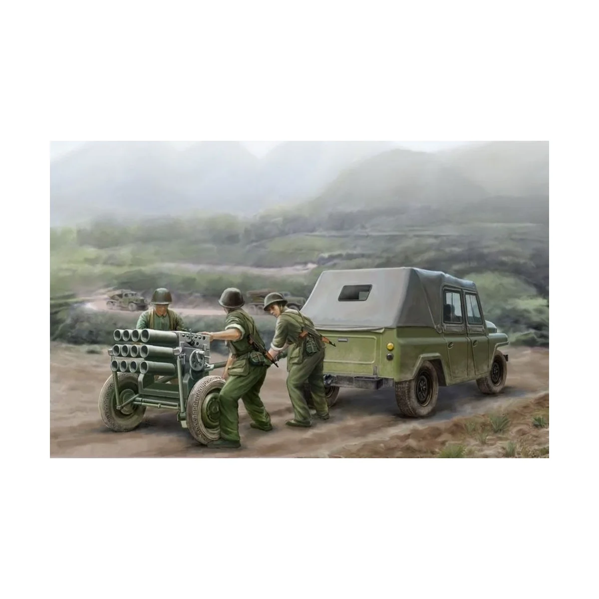 PLA Type 63 107mm Rocket Launcher&B212, 1/35 - Trumpeter 02320