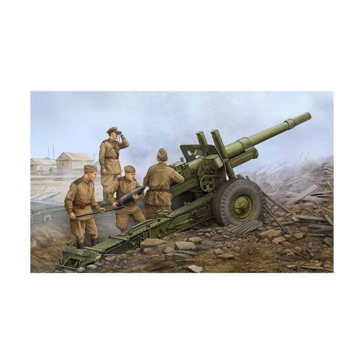 Soviet ML-20 152mm Howitzer M-46 Carriag, 1/35 - Trumpeter 02324 Soviet ML-20 152mm Howitzer M-46 Carriag, 1/35 - Trumpeter 02324